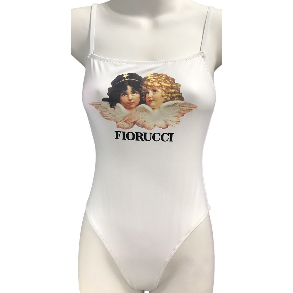 FLORUCCI Angels Swimsuit White X-SMALL NEW WITH TAGS